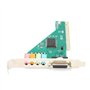 Carte Son PCI Portable Canal 4.1 pour Ordinateur de Bureau Audio Interne Karte Stéréo Surround CMI8738 pour Windows 98/pour Wind