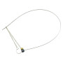 Arotzelox Jauge d'huile pour moteur de véhicule de voiture A4 A5 A6 S4 - Niveau d'huile réglable - T40178 - Indicateur de niveau