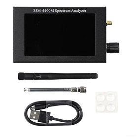 Analyseur de spectre simple 35M-4400M Analyseur de spectre avec 4.3 TFT couleur LCD Xr- pour talkie-walkies
