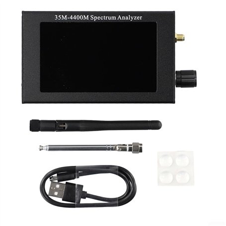 Analyseur de spectre simple 35M-4400M Analyseur de spectre avec 4.3 TFT couleur LCD Xr- pour talkie-walkies