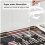 WHJWZY Tapis de séchage absorbant pour comptoir de cuisine, fabriqué en éponge absorbant l'eau, 45,7 x 40,6 cm