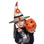 Hgvcse Chapeau de sorcière Map01 pour Halloween, drapeau de la Macédoine, chapeau de fête LED, accessoire de costume de Noël ou 