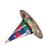 Hgvcse Chapeau de sorcière Map02 avec drapeau d'Halloween - Chapeau de sorcière LED - Accessoire de costume de Noël ou d'anniver