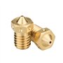 Kit de 2 douilles en acier inoxydable pour imprimante 3D V6 E3D V6 M2 M2,5 M3 M4 Vis Écrou Clé hexagonale pour impression 3D Out