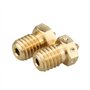Kit de 2 douilles en acier inoxydable pour imprimante 3D V6 E3D V6 M2 M2,5 M3 M4 Vis Écrou Clé hexagonale pour impression 3D Out