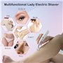 3 en 1 Épilateur pour Tondeuse Bikini Femme Rechargeable Indolore