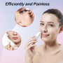 Kiyy Rasoir Électrique Femme, 3 en 1 Épilateur pour Tondeuse Bikini Femme Rechargeable Indolore, avec Sourcil Épilation et Nez, 