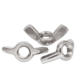 Lot de 30 écrous à ailettes M6 en acier inoxydable 304