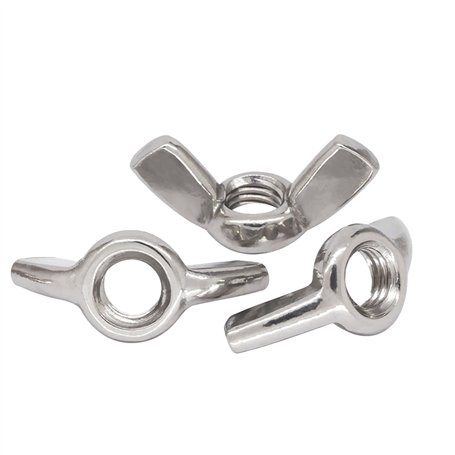 Lot de 30 écrous à ailettes M6 en acier inoxydable 304