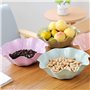 bol de fruits Assiette à fruits assiette décorative bassin de vaisselle domestique assiette à collation assiette à bonbons assie