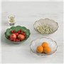 bol de fruits Assiette de fruits en forme de pétale, assiette décorative, lave-vaisselle domestique, assiette de collation, assi