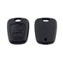 Touche De Voiture 2 Boutons Fob Cas De Remplacement Touche De Remplacement Touche Télécommande Clé Fob Coquille De Boîtier avec 