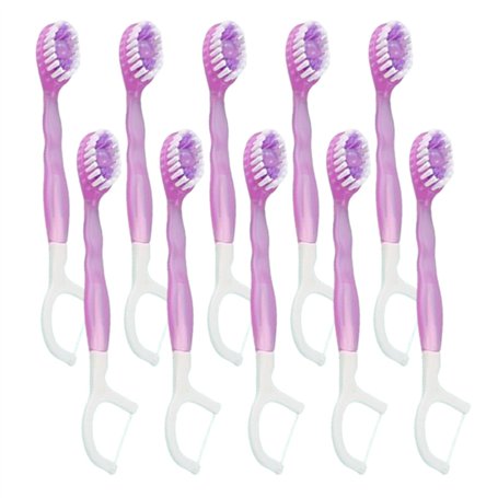 Mini brosse à dents 5 en 1 avec dentifrice