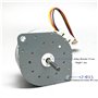 XTXTX Micro réducteur Moteur Pas à Pas à Aimant Permanent Rond de 7,5 degrés de 42 mm 24 V CC à Quatre Phases à Cinq Fils for im