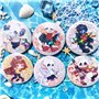 Jeu Figure Métal Badge