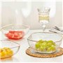 CYairong-22 Assiette de Fruits Bol à Fruits ondulé à l'eau, Bol à Fruits carré en Verre, Assiette décorative, Assiette à collati