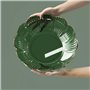 CYairong-22 Assiette de Fruits Assiette de Fruits en Forme de pétale, Assiette décorative, Lave-Vaisselle Domestique, Assiette d