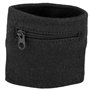 Bracelet de Portefeuille Unisexe Bracelet de Sport Doux Respirant avec Poche à glissière pour Courir la Marche à Pied Gym(Noir)