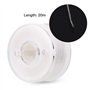 20m PVA Ligne de pêche Ligne d'appât hydrosoluble chaîne de pêche Bande Entonnoir système Outil Accessoire 3 Paquets