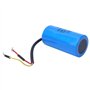 350MFD, CD60 350uf 250V AC, condensateur de démarrage de moteur, condensateur de fonctionnement, avec fil pour compresseur d'air