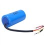 350MFD, CD60 350uf 250V AC, condensateur de démarrage de moteur, condensateur de fonctionnement, avec fil pour compresseur d'air