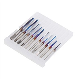Ensemble de micro-tarauds de 10 pièces