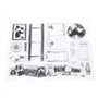 Tampon en Silicone, Timbres de Calendrier Mixtes, Tampon en Caoutchouc Transparent Journal pour Le Scrapbooking, la Mise au rebu