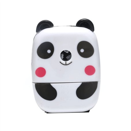 Crayon crayon taille- panda forme de manuel ou outil d'aiguisation de stylo papier fixes pour l'école