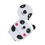 Crayon crayon taille- panda forme de manuel ou outil d'aiguisation de stylo papier fixes pour l'école
