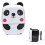 Crayon crayon taille- panda forme de manuel ou outil d'aiguisation de stylo papier fixes pour l'école