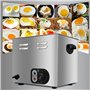 GYQSSD Cuiseur D'oeufs Entièrement Automatique, 2600w Cuiseur D'oeufs électrique, Machine à Oeufs à Coque, Appareil à Omelette, 