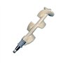 33,5 cm Batteur Tige Agitateur Partie Sorbetières Grattoir Tige De Tarière Accessoires De Montage, Compatible for Machine À Crèm