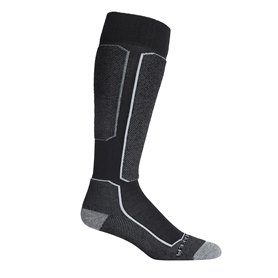Icebreaker Chaussettes de ski en laine légère pour homme au-dessus du mollet - Chaussettes de ski en laine pour homme (1 pièce)