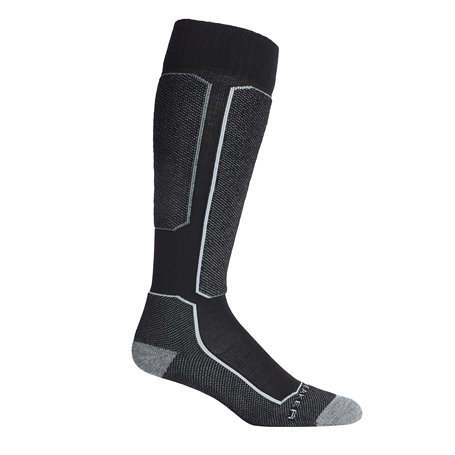 Icebreaker Chaussettes de ski en laine légère pour homme au-dessus du mollet - Chaussettes de ski en laine pour homme (1 pièce)