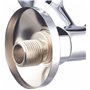 DP Bath Sauco - Robinet Mitigeur mural de cuisine 11cm, chromé