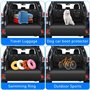 Housse de Protection pour Coffre de Voiture pour Citroën Berlingo 3 (III) I 2018-2024,Protection Coffre Voiture Chien Couverture