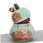 JPXXFM Urnes en Bois pour Chiens Chats Cendres Keepsake Memorial Box Set Enterrement Urnes pour Les restes incinérés Ash Vial Ad