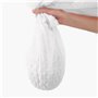 Stakee Jupe De Table Blanche 1pc Table Imperméable Table en Plastique Jupe Épreuve D'huile Complexe Rectangulaire pour Fête De B