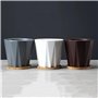 lskdnrufh Pot de Fleurs Jardinières de Plantes Vertes à Motifs de Plantes succulentes, Couleur Unie, Pots de Plantes Simples en 