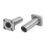 Roulement à billes à gorge profonde en acier chrom 4 pièces LMK10LUU 10mm diamètre intérieur montage à bride carrée roulement à 