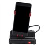 Oumefar Shaker de téléphone Portable Automatique Gauche Droite balançoire étapes Compteur Non magnétique podomètre de téléphone 