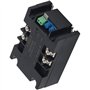 Démarreur progressif de moteur biphasé monophasé SSR-20WA-R (1KW), Module optique de module de démarrage progressif inférieur en