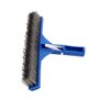 Brosse en Acier ciciglow, Brosse en Acier de Piscine 10 Pouces, parois inférieures, Fournitures de Nettoyage pour étang Spa Hot 