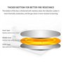 Batterie de Cuisine Domestique avec Couvercle Amovible