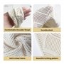 1 pièce sac crochet+1 pièce à cosmétiques， sac plage femme， été femme，beach bag，à main ete，cabas de plage，grand