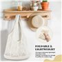 1 pièce sac crochet+1 pièce à cosmétiques， sac plage femme， été femme，beach bag，à main ete，cabas de plage，grand