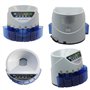 guoyjmm Compteuse de pièces EUR,Compteuse & trieuse Automatique de pièces Euro,Preset/Total Money Display/Fault Self Check, Comp