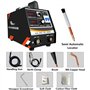 LZDOYY Machine de Nettoyage par électrolyse de Perles de Soudure 3000 W 220 V, Nettoyeur de Soudure Industriel pour TIG, soudure
