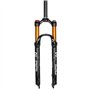QHY Fourche À Suspension VTT for 26/27.5/29 Roues Bicyclette Double Chambre À Air Contrôle D'épaule Verrouillage À Distance Frei