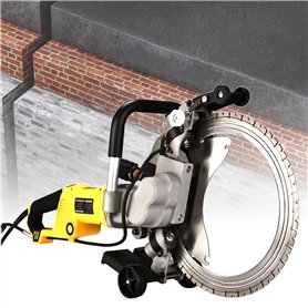 DSYYNAY Machine à découper murale (profondeur de coupe 29 cm) + pompe à eau et lame de 40 cm